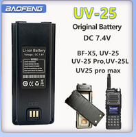 Baofeng walkies talkies UV-25 Original Battery BF-X5 UV-25 BL-UV25  UV25L UV-25 Pro Max  bateria baofeng accessories