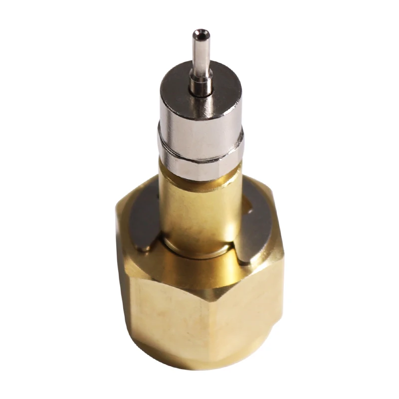High Pressure CO2 Cartridge Adapter Gas Nozzle Refill Tank Adaptor Cylinder Filling Charging Accessories Outdoor Inflation