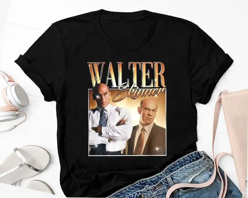 The X Files Mitch Pileggi Walter Skinner 90S Vintage T Shirt