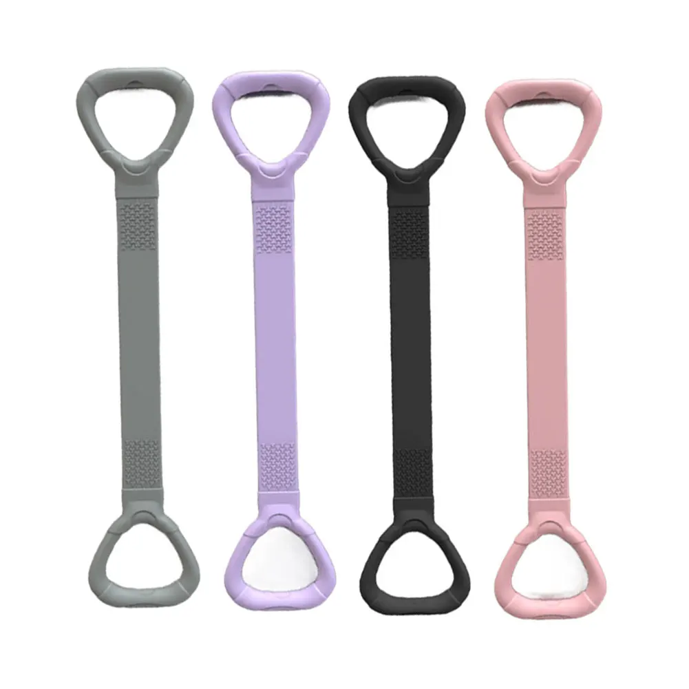 Elastic Rubber Resistance Band with Open Shoulder Design for Fitness Stretching Strength Training and Rehab Use