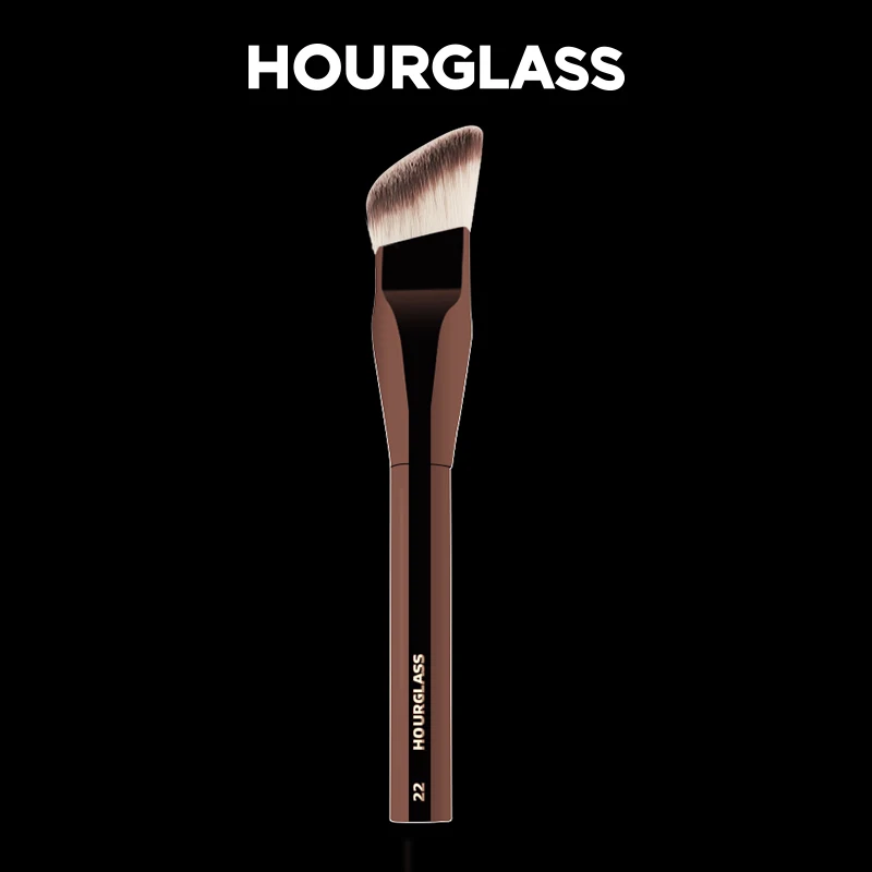 HOURGLASS Angled Liquid Foundation Brushes Foundation Cream Brush Blush Brush  Base Make Up Tool-022