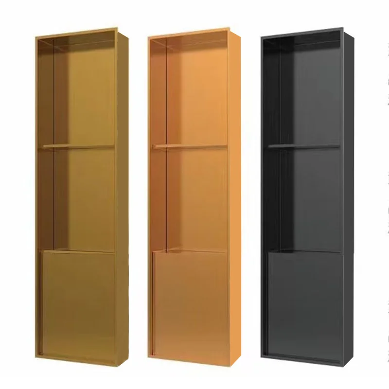 

Stainless Steel Shower Niche Bathroom Custom Shower Niche with Convenient Storage Shower Niche
