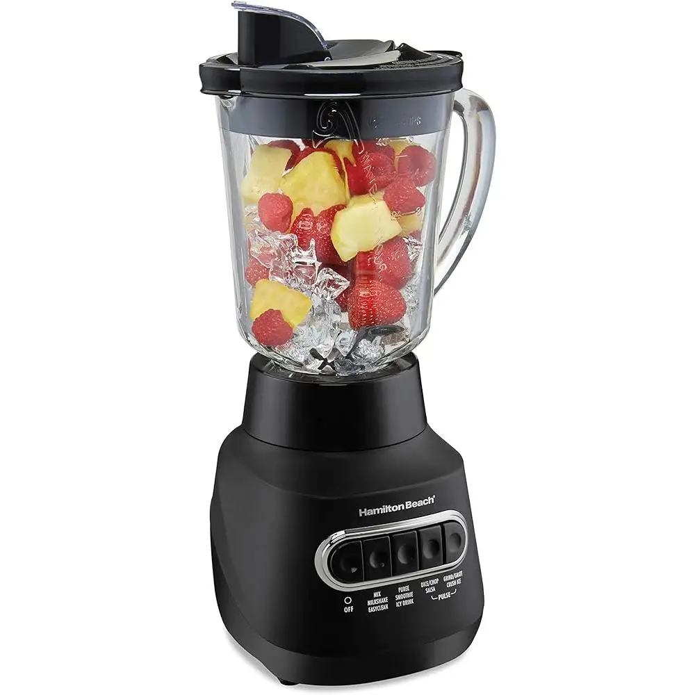 Quiet Blender with Ice Crushing Function and Extra Wide Slot Toaster Bagels and Thick Bread Easy Clean Dishwasher Safe