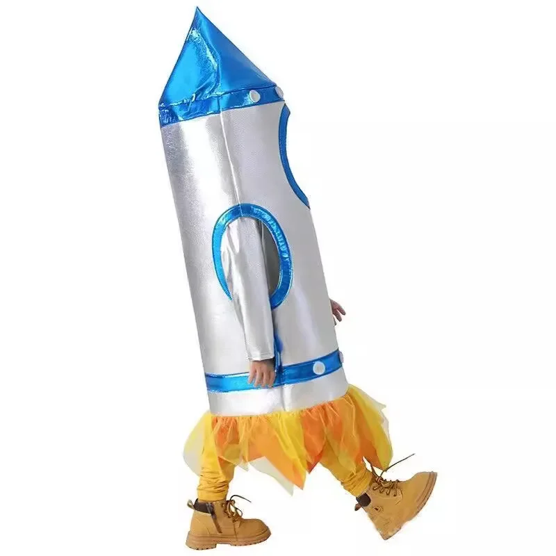 Halloween Games Children's Rocket cos Space Stage Space Suit Astronaut Clothes Kindergarten Costumes