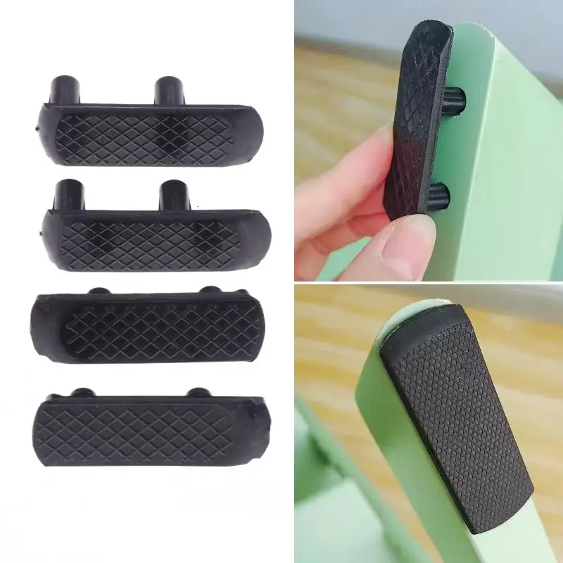 【F】2/4Pcs Child Growth Chair Non-slip Foot Pad Universal For Stoke Accessories Baby Dining Table Leg Gasket
