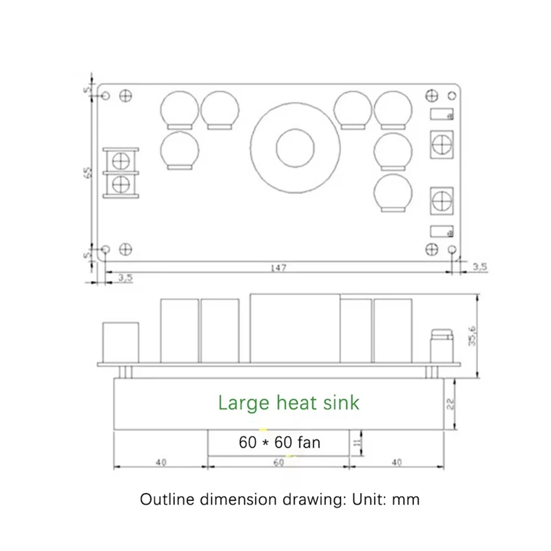 800W DC-DC Buck Converter 30A Solar Stabilizers CV CC Step-Down Power Supply Adjustable DC20V-70V Voltage Regulators