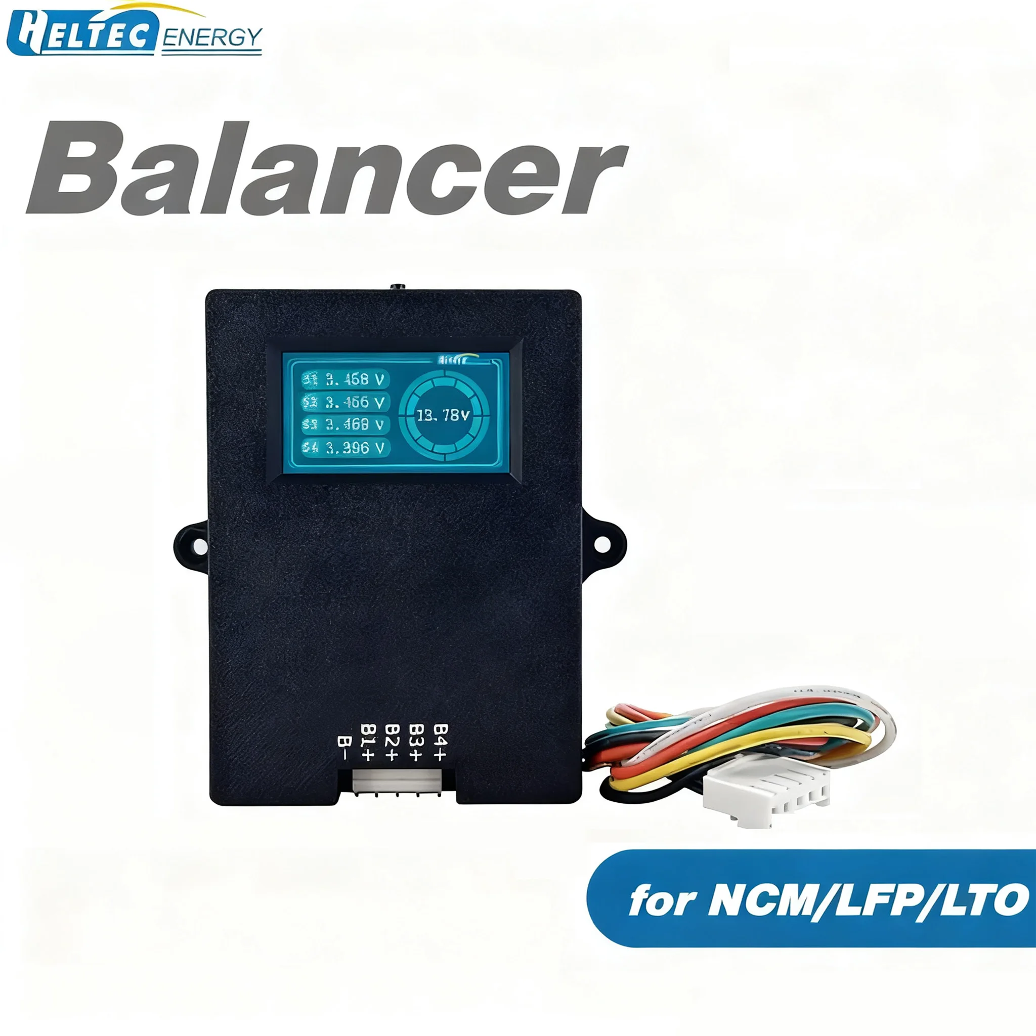 

Heltec 4S/6S 5A Active Battery Balancer Auto Equalizer & Low-Voltage Sleep for LiFePO4 NCM/LFP/LTO Batteries