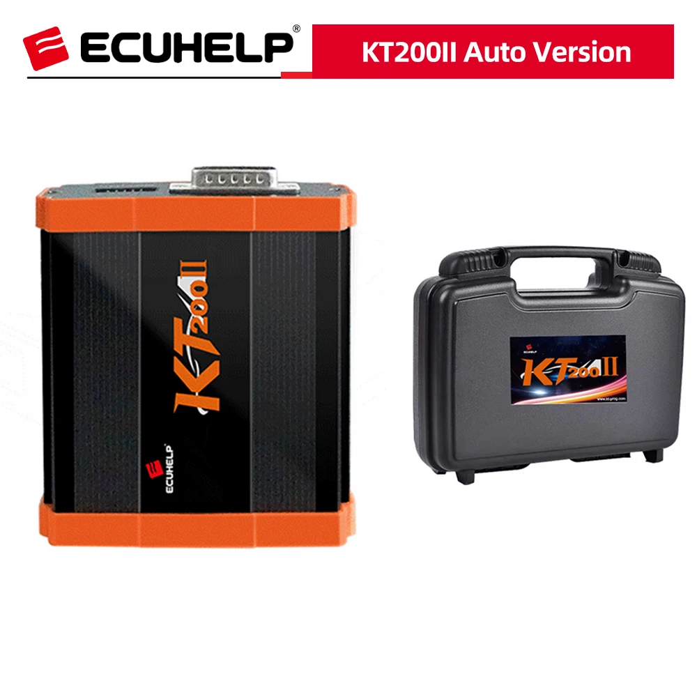 ECUHELP KT200II KT200 Gen2 ECU Programmer Auto Version for Car Truck, Upgrade More Protocols Over KT200