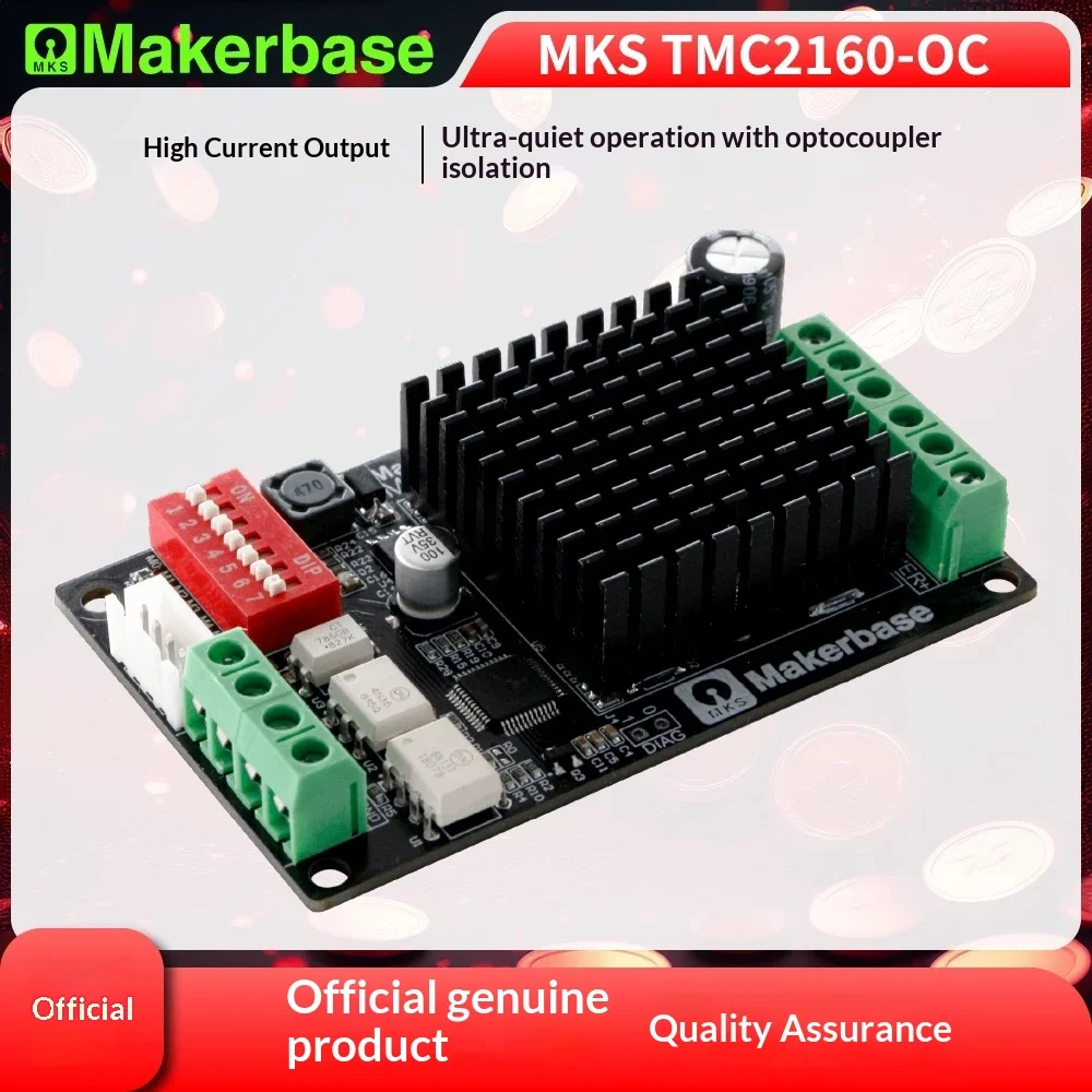 Makerbase MKS TMC2160-OC Stepper Motor Driver High Current Ultra Silent 3D Printer CNC Control Board