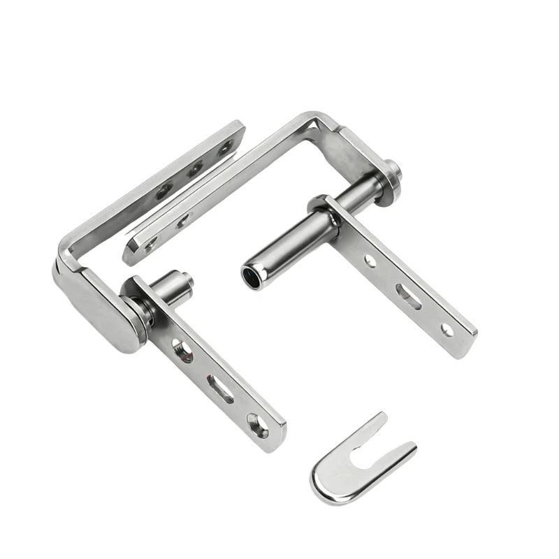   Concealed Door Pivots Hinges 360 Degree Rotating Shaft Automatic Closing Hinge for Swinging Door Quiet Operation