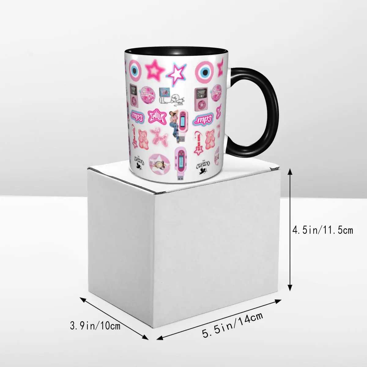 إميليا ميرنيس Mp3 كوب قهوة فناجين شاي كاواي للمنزل