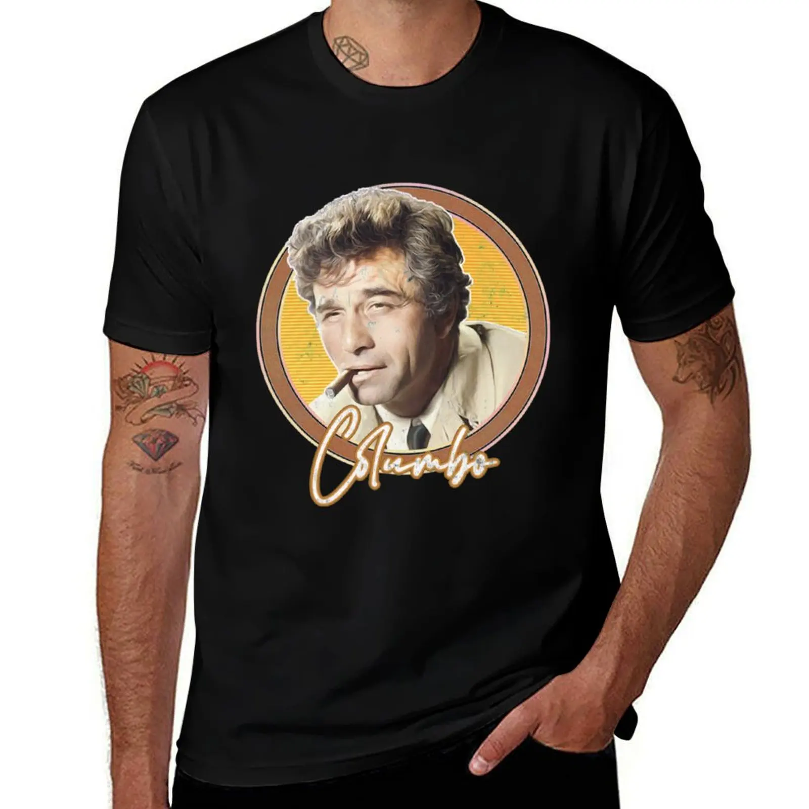 Columbo T-Shirt Stain Resistant Casual Tee T-Shirt