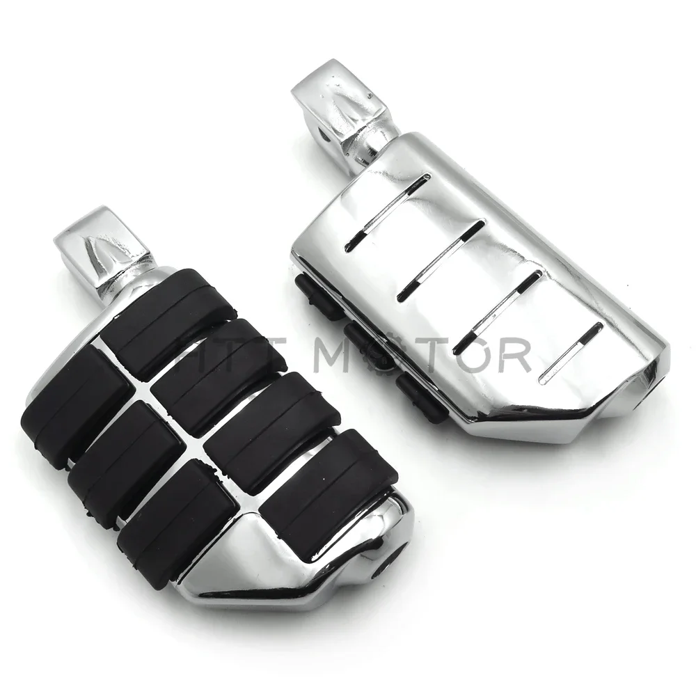 Motorcycle Rubber Foot Pegs for Kawasaki Vulcan 1500/1600/1700 Classic Suzuki Marauder 1600 Boulevard M95 - view 4