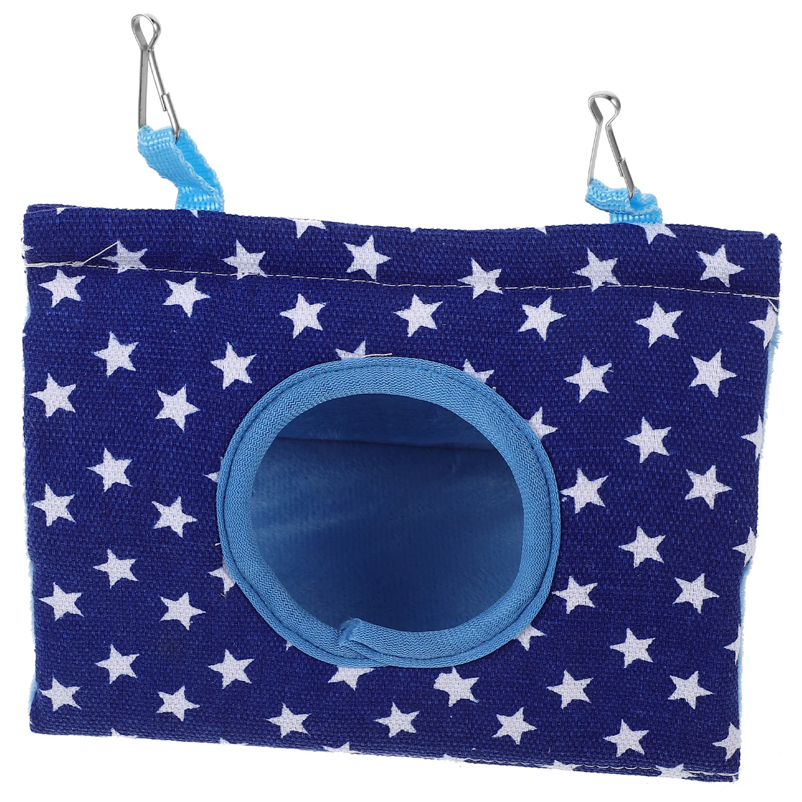 قفص عش الببغاء أرجوحة الطيور مادة القطن متينة وآمنة وعمر طويل مريح يستريح بقعة تصميم ملون يجذب الحيوانات الأليفة