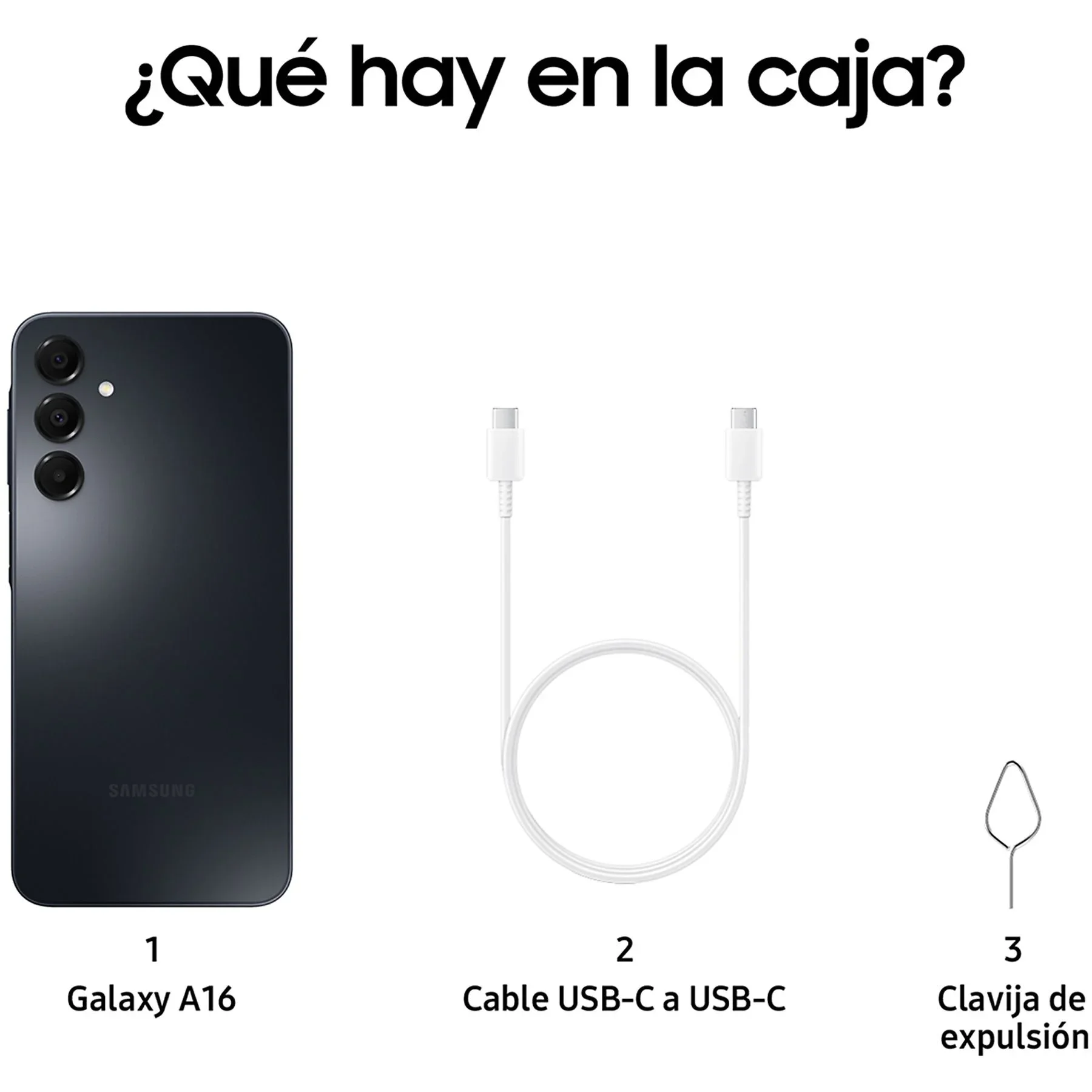 Samsung Galaxy A16 128GB – SM-A165F/DS , Smartphone 4G Dual SIM, Pantalla Infinity-V de 6.7″ HD+, Cámara Triple de 50MP + 5MP + 2MP, Selfie de 13MP, Procesador Octa-Core, 4GB RAM, Batería de 5000mAh con Carga Rápida, VERSIÓN EUROPEA – 3 AÑOS DE GARANTÍA 8