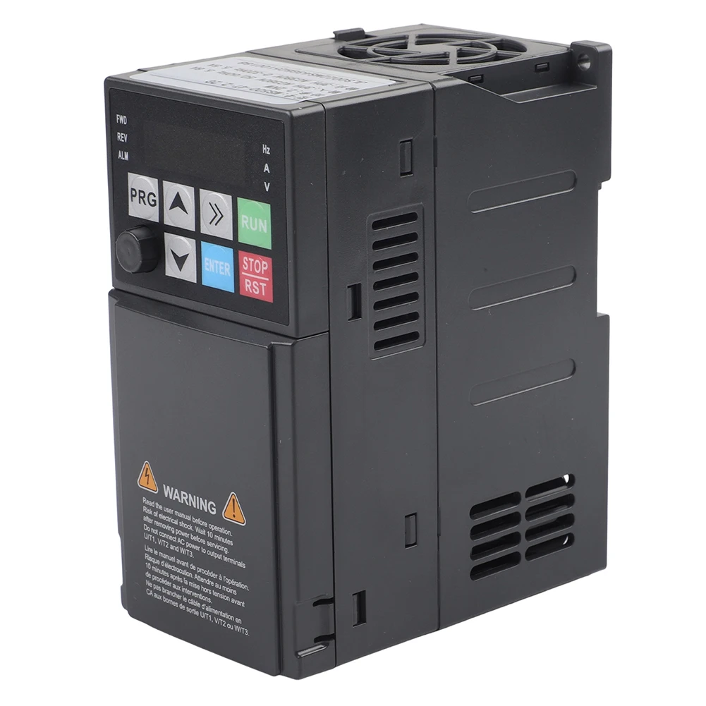 220V 0.75KW VFD Frequency Inverter Converter Single Phase Input And 3 Phase Output Motor Speed Controller