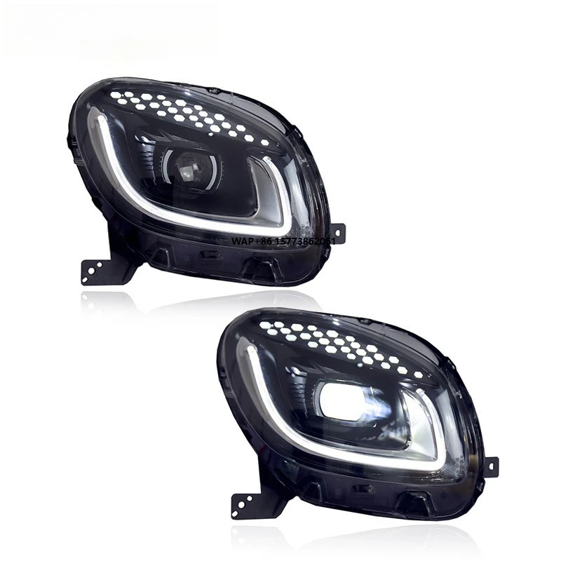 1 Set for Modifying Smart Headlight Assembly with 453 Daytime Running Light, Width Indicator Light, Dual Lens Headlight