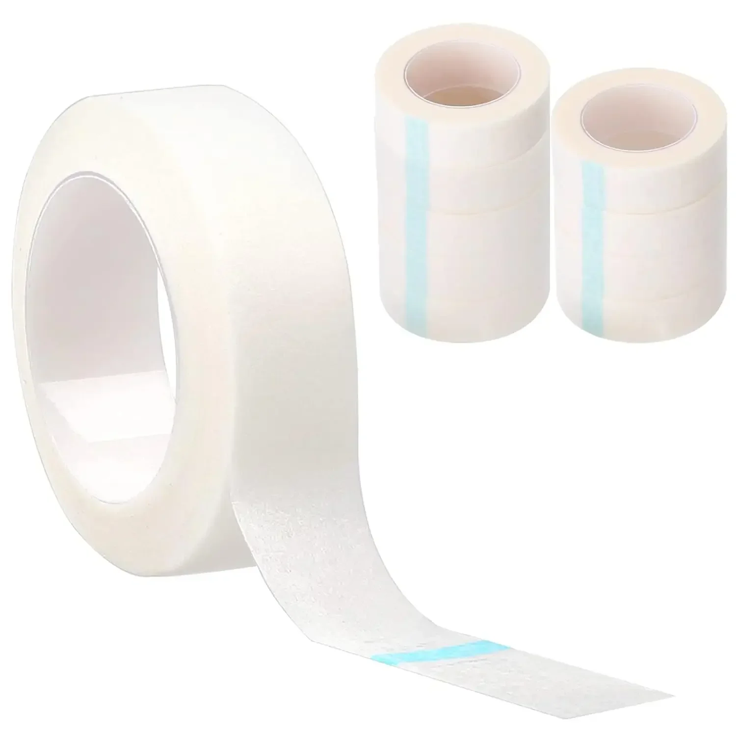 6 Rolls Lash Tape for Eyelash Extensions Makeup for Sensitive Skin Eyeshadow Tape Eye Makeup Tape Lash Supplies Eye Lid