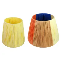 Table Lamp Shade Raffia Lampshade Bohemian Fashion Practical Desk Lamp Shade