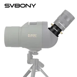 SVBONY M48 Female to M42 Male Adapter with 1.25'' Interface for SV41 Mak Spotting Scope
