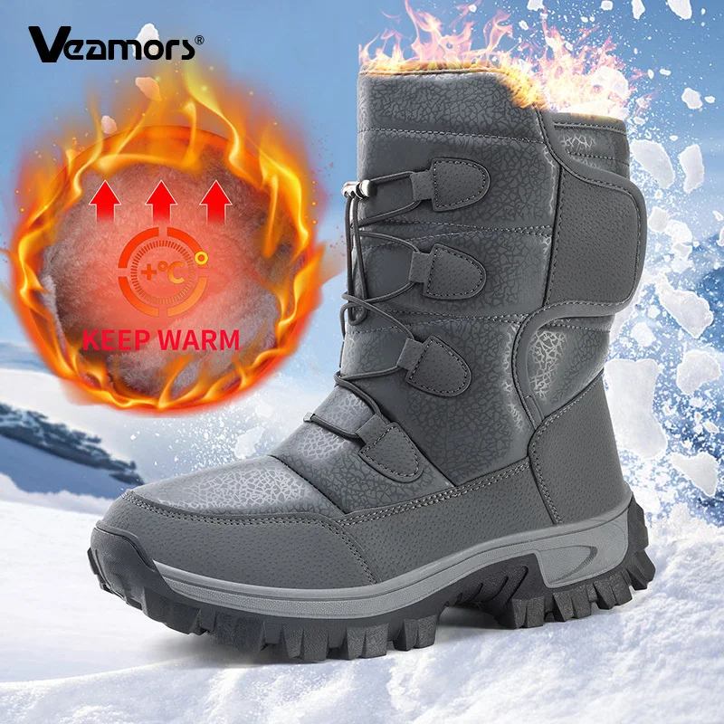 plush-winter-boots-high-top-snow-boots-warm-winter-outdoor-walking-shoes-men-women-hiking-boots-anti-slip-waterproof