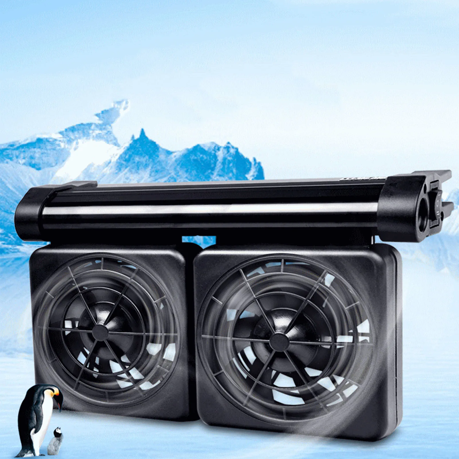

Fish Fish Cooler Fish Cooling Fan Professional High Power Silent Adjustable Wind Speed Aquarium