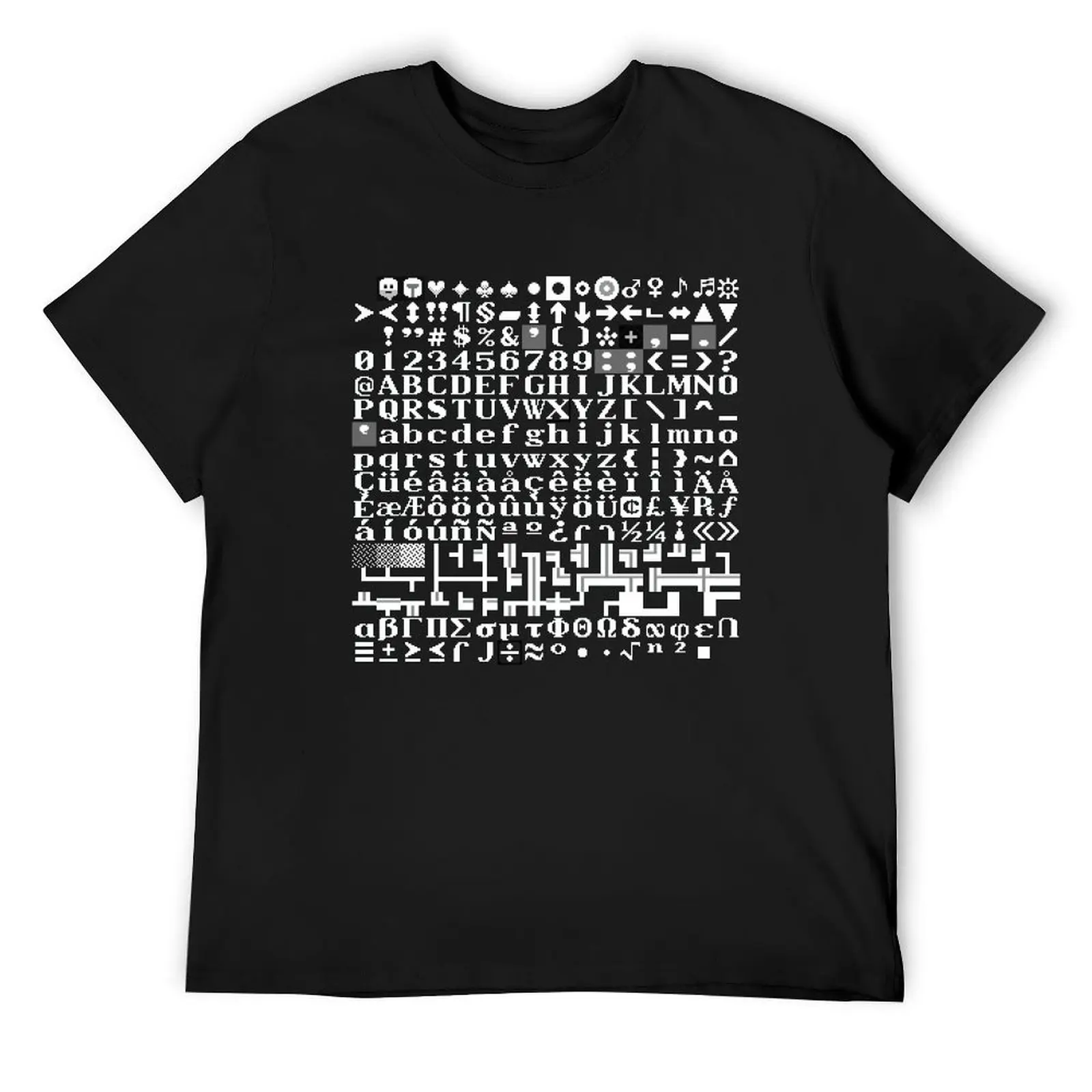 Dwarf Fortress Tile Set FnordSet T-Shirt essential t shirt cute tops fruit of the loom mens t shirts