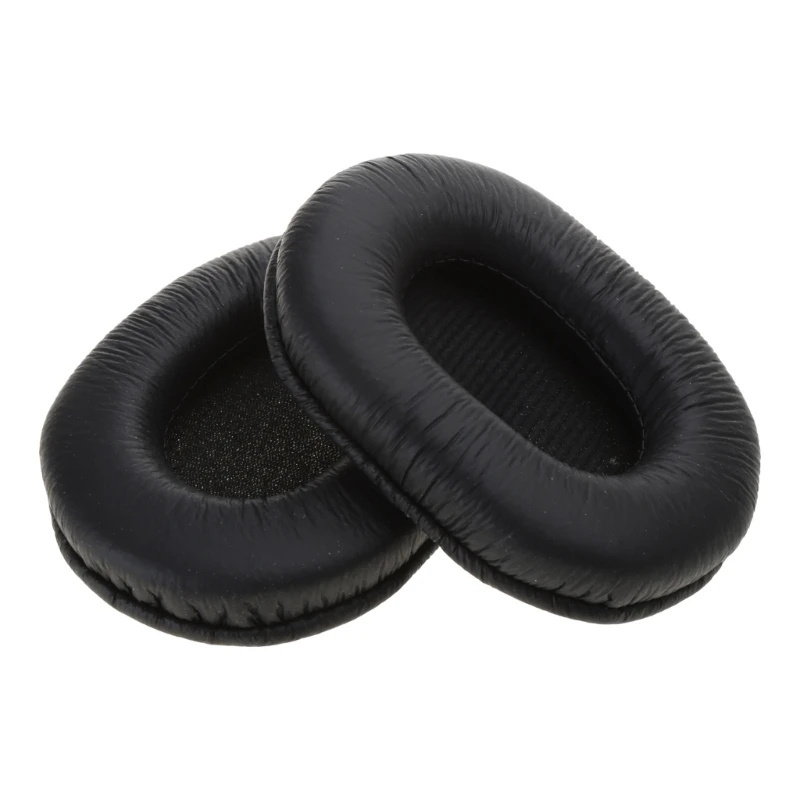 E56B Breathable Replacement Earpads Cushion Round Cover for MDR-7506 MDR-V6 MDR-CD900