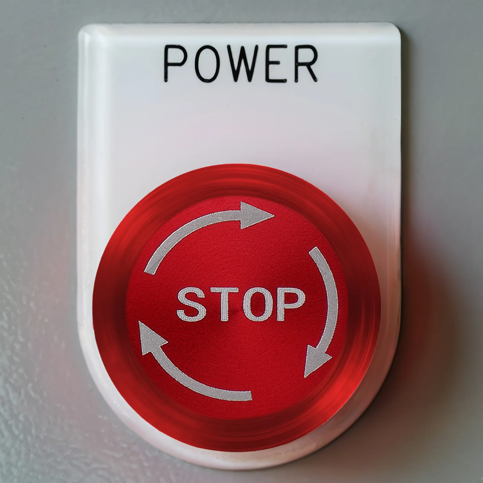 زر إيقاف الطوارئ، بناء معدني للتحكم الصناعي، استبدال المعدات الميكانيكية، مفتاح إيقاف الطوارئ #4