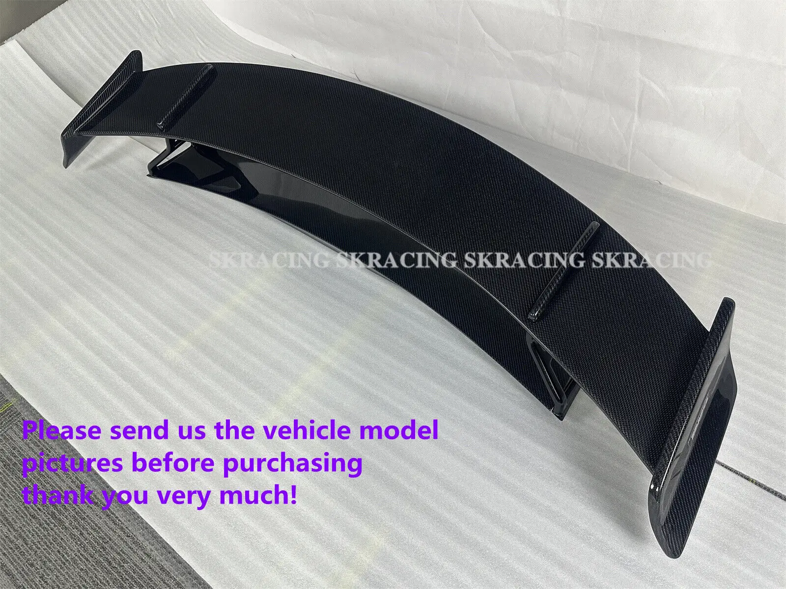 For Mercedes Benz AMG GT50 GT53 GT63 4-Door Carbon Fiber Rear Trunk Spoiler Wing Car Accessories Body Kit