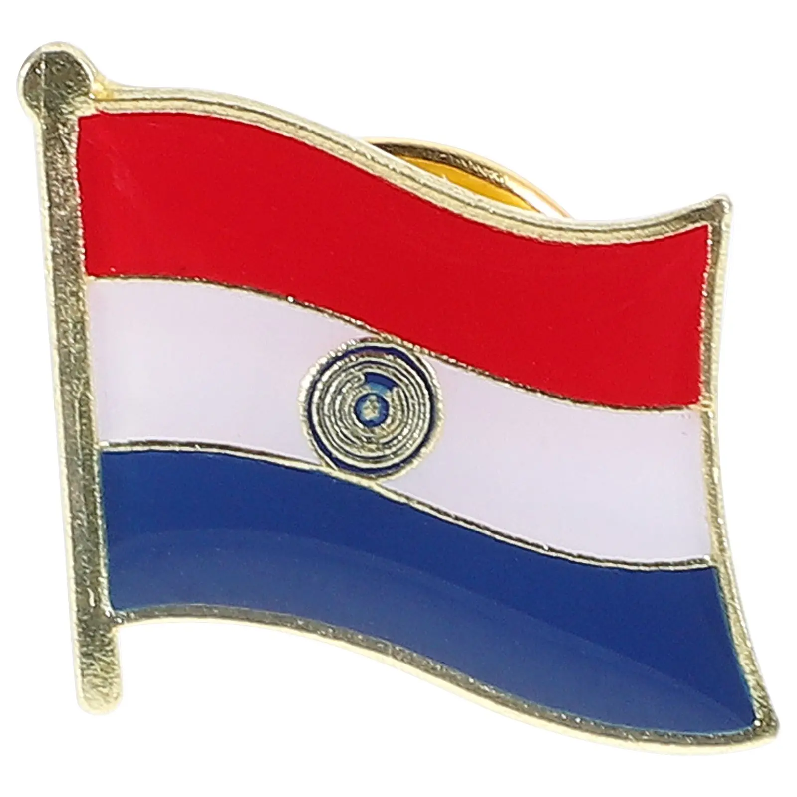 

Flag Brooch Pins Lapel Iron Enameled Badges for Backpacks Funny Collar Memorial Day Patriotic Pins Badge Brooch Chest