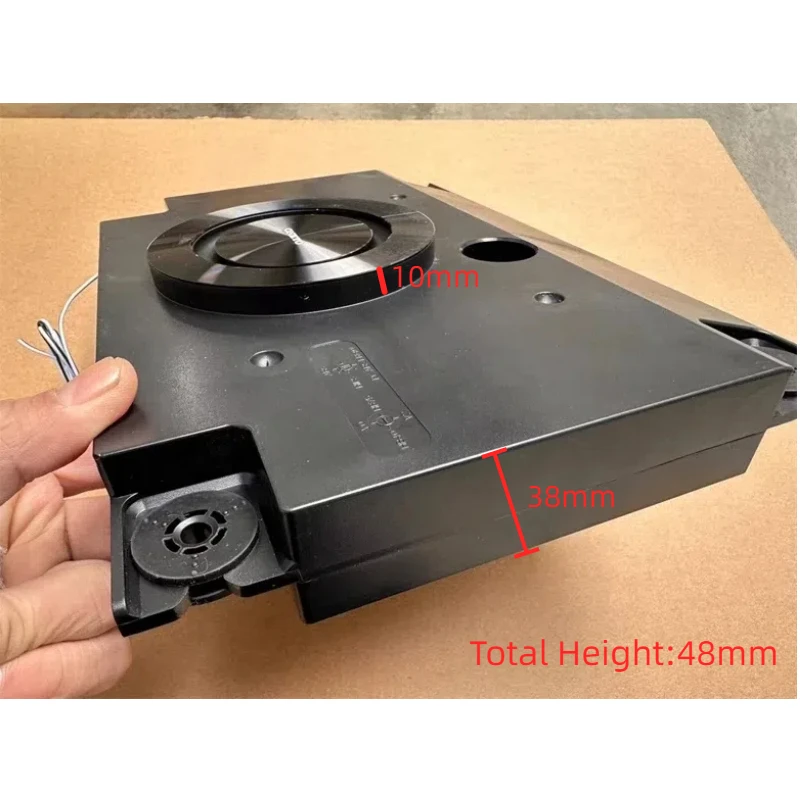 GHXAMP Speaker pasif ultra-tipis 3 inci kustom Subwoofer untuk TV Bass Onkyo 1PC