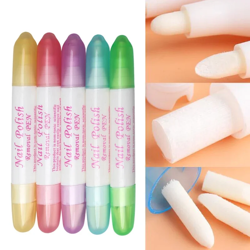 1pcs Nail Art Corrector Pen Remove Mistakes with 3 Tips Newest Nail Polish Corrector Pen Cleaner Erase Manicure Nail Art Pen