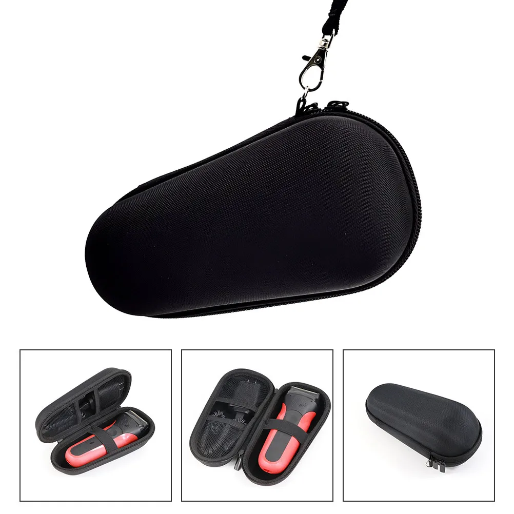 

Electric Trimmer Storage Bag Portable Compatible 3010S 9 Series Men Travel Organizer Shaver Case Hair Clipper Storage Bag