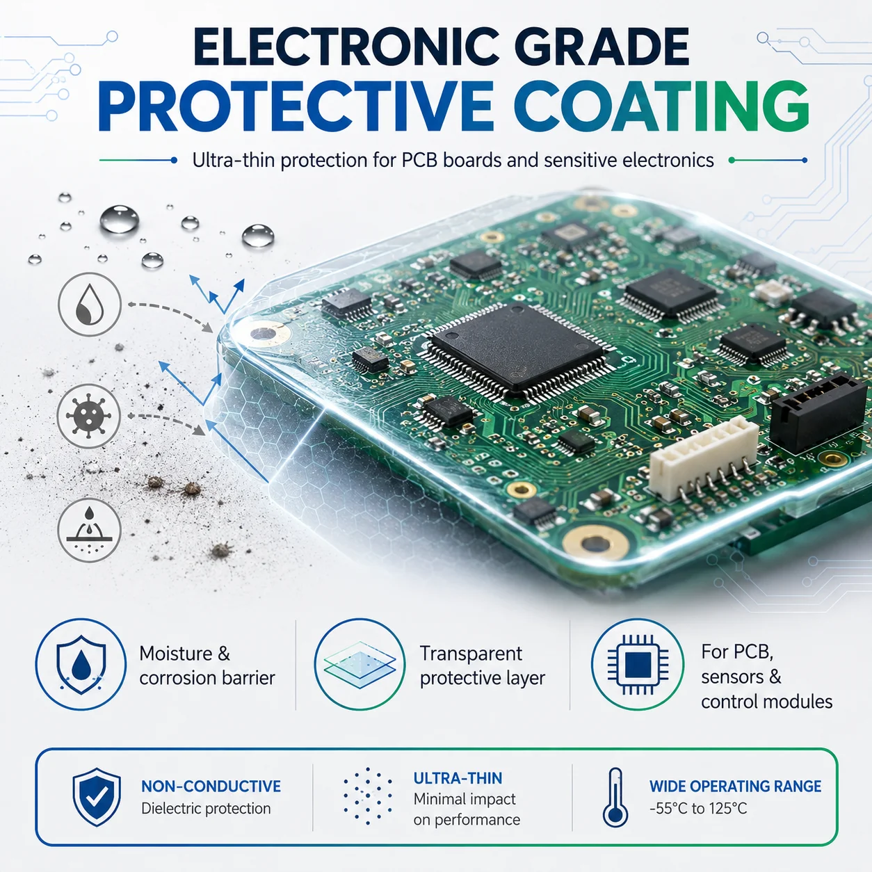 100% Original 3M Novec 1700 Electronic Grade Coating PCB Protective Coating Moisture Corrosion Barrier for Circuit Board