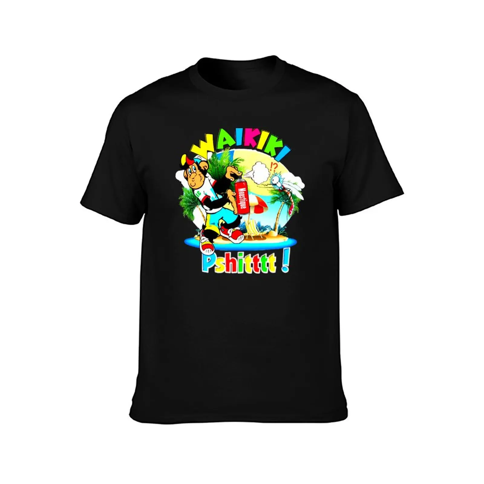 Waikiki, friends T-Shirt Urban Casual Loose Fit Tee T-Shirt