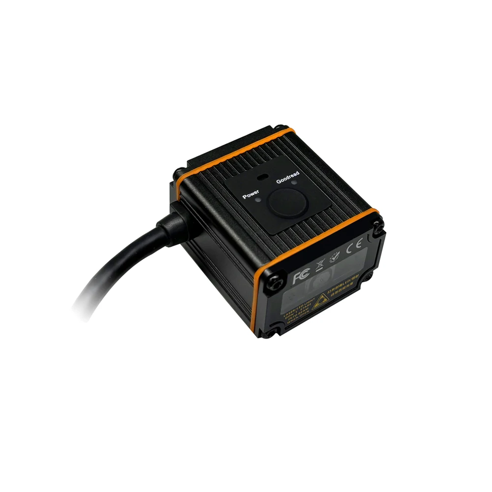 LJX Rakinda LV3000P Industrial 2D CMOS QR Data Matrix Fixed Barcode Scanner for Low Speed Production Line with External Trigger