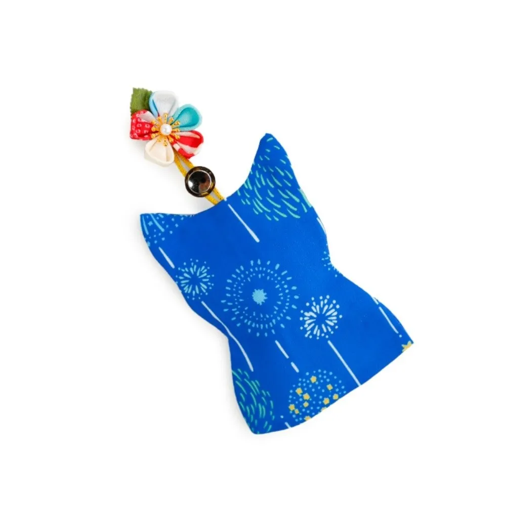 

Japanese Style Pull Out Key Case Portable Pull Rope Mechanism Fabric Key Holder Keyring Storage Arch Kitty Keychain Bag