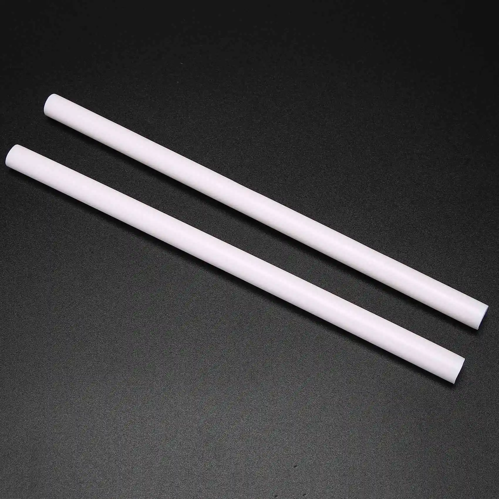 50 Pieces Plastic White Cake Dowel Rods For Tiered Cake Construction And Stacking (0.4 Inch Diameter 9.5 Inch Length)-A21R
