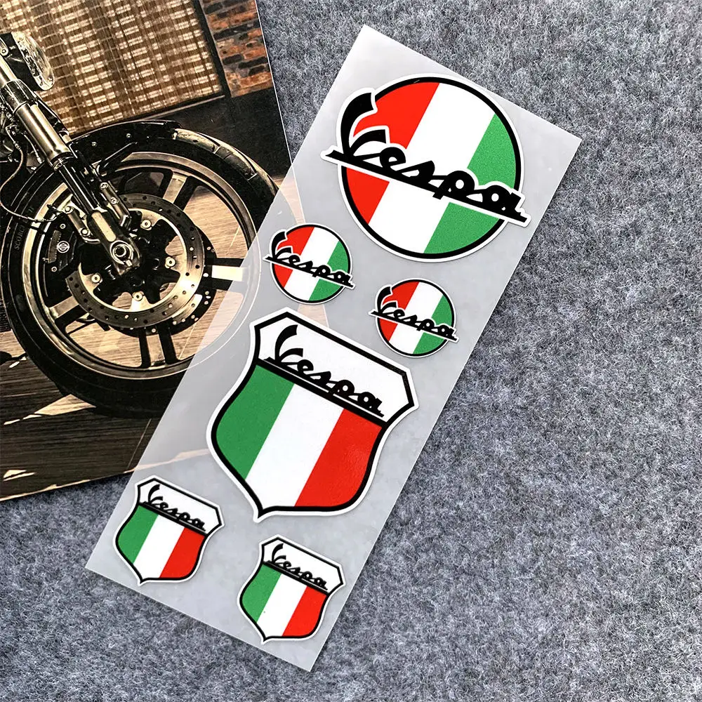 Reflective Bee Motorcycle Sticker for Helmet Fuel Tank Body Rear Suitable for Vespa Decoration - view 6