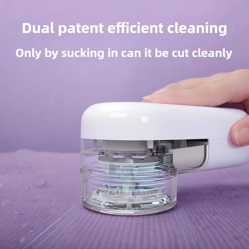 새로운 XIAOMI MIJIA 휴대용 원래 린트 리무버 Rechargable 천 패브릭 면도기 Fluff Pellet 의류 스웨터에 대한 기계 제거