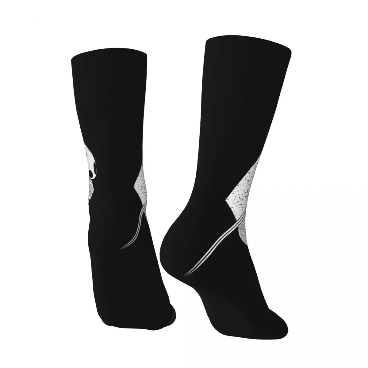 Crazy compression Hornet Sock for Men Vintage Hollow Knight Quality Pattern Crew Sock Casual