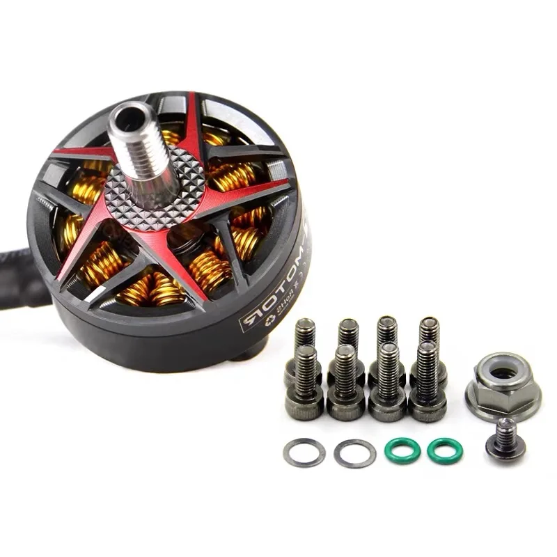 มอเตอร์ไร้แปรงถ่าน TMOTOR F60 Pro IV Gen4 สำหรับรถแข่ง FPV ขนาด 6 นิ้ว และโดรนแบบหลายใบพัดสำหรับการบินแบบฟรีสไตล์