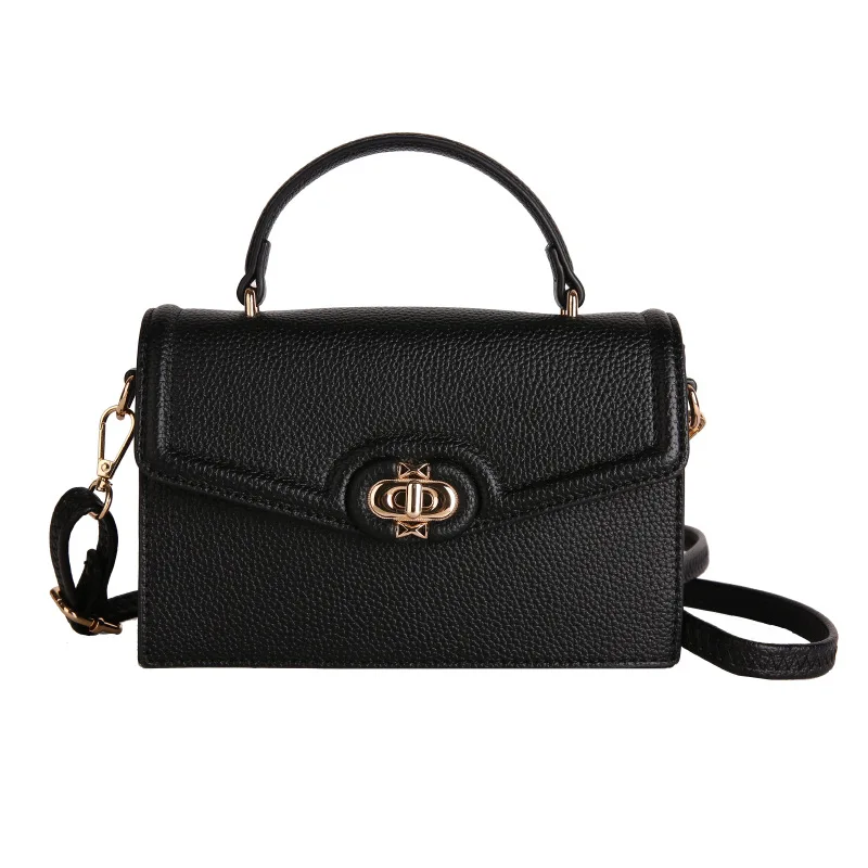 กระเป๋าสะพายข้าง กระเป๋าถือ แฟชั่นใหม่ สไตล์ยุโรปและอเมริกา ย้อนยุค เหมาะสำหรับการเดินทางอเนกประสงค์ สะพายไหล่เดียว ทรงสี่เหลี่ยมเล็ก กระเป๋าผู้หญิง