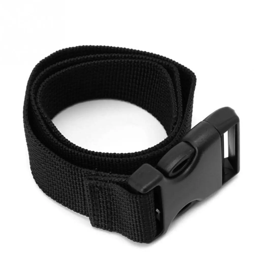 0.5~3 Meters Sleeping Bag Tighten Release Buckle Down Luggage Holder Travel Tied Kits Belt Strap Nylon Cargo Tie