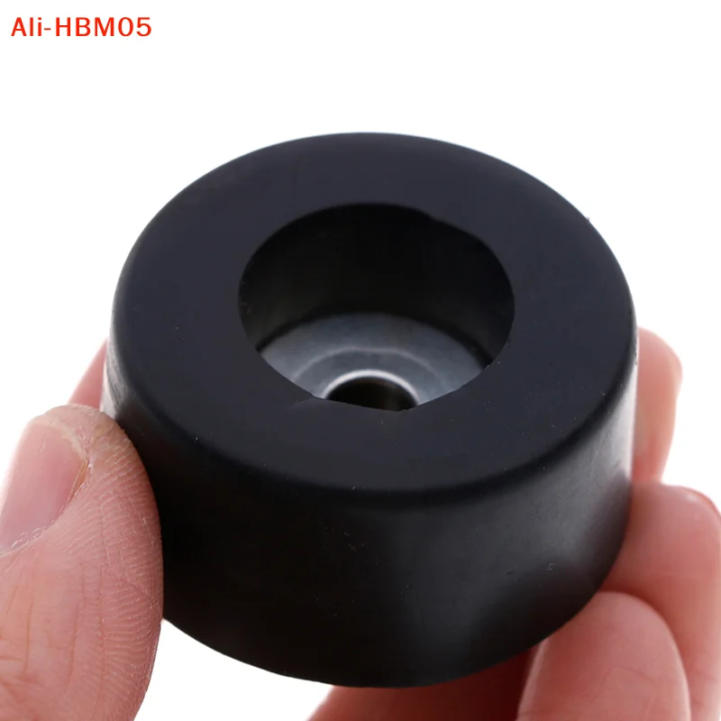 

(HB05)4 Pcs Speaker Feet Pad Cushion Rubber Feet Damper Pad Base 38X20mm Anti-slip Pads With Iron Sheet
