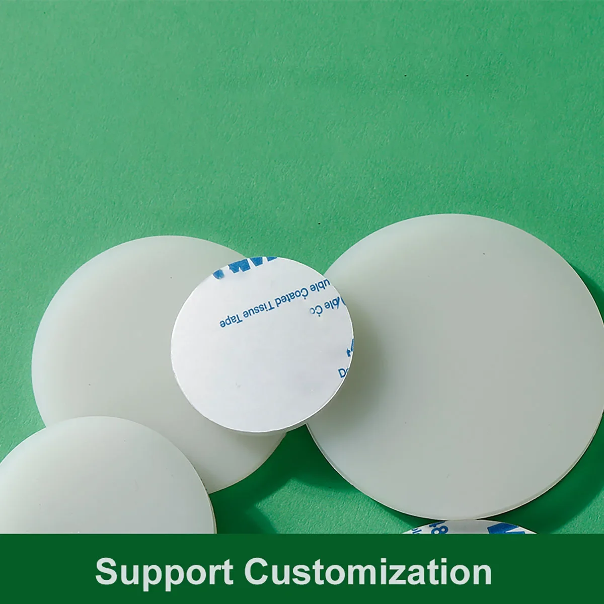 6-100 مللي متر الأبيض الذاتي لاصق المضادة للانزلاق سيليكون الوفير منصات سميكة 0.5-5 مللي متر خزانة أثاث قواعد مطاطية وسادة حصيرة امتصاص الصدمات