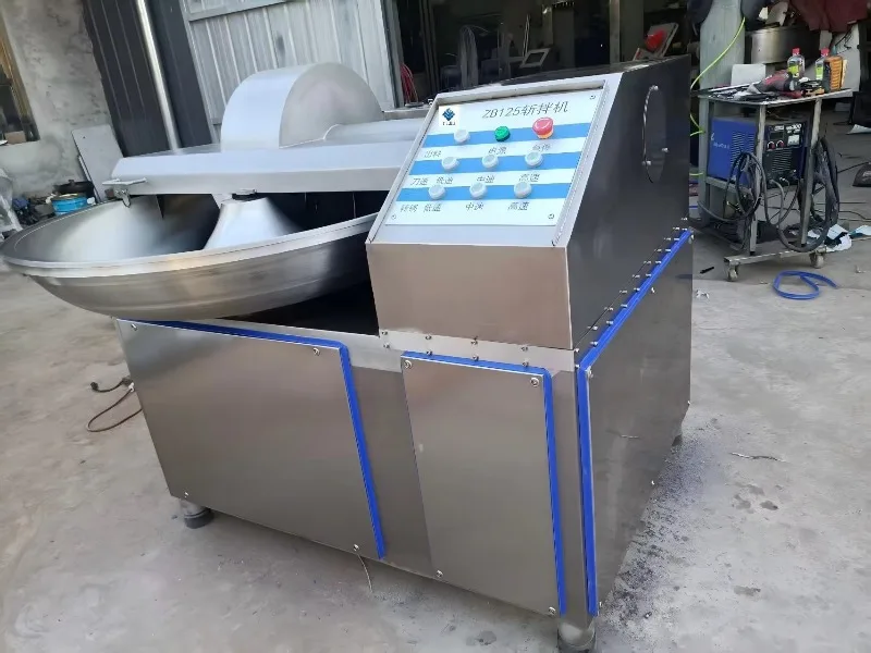 Hot Selling Automatic Celery Cabbage Carrot Chopping Mixing Cutting Machine Vegetable Meat Bowl Chopper Cutter FL Customized