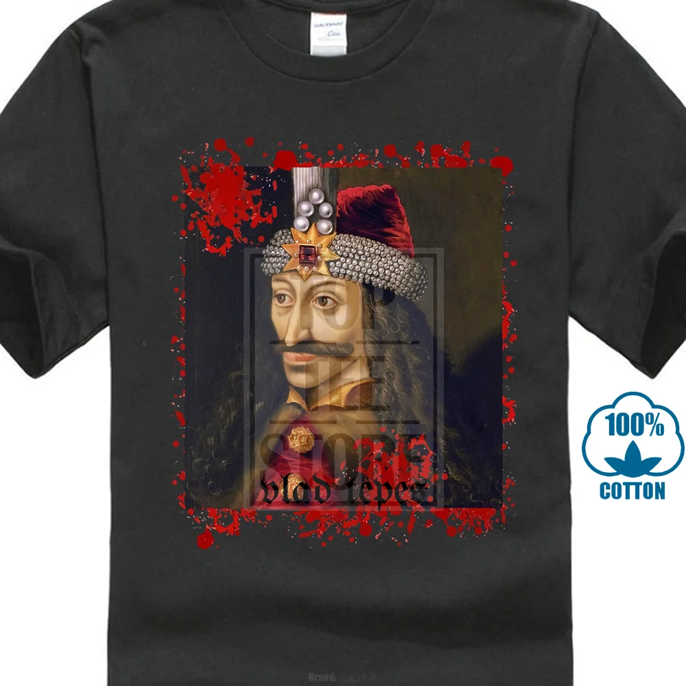 

Vlad Tepes. Count Dracula. Vampire Men's T-Shirt. Summer Cotton O-Neck Short Sleeve T Shirt New Size S-3XL