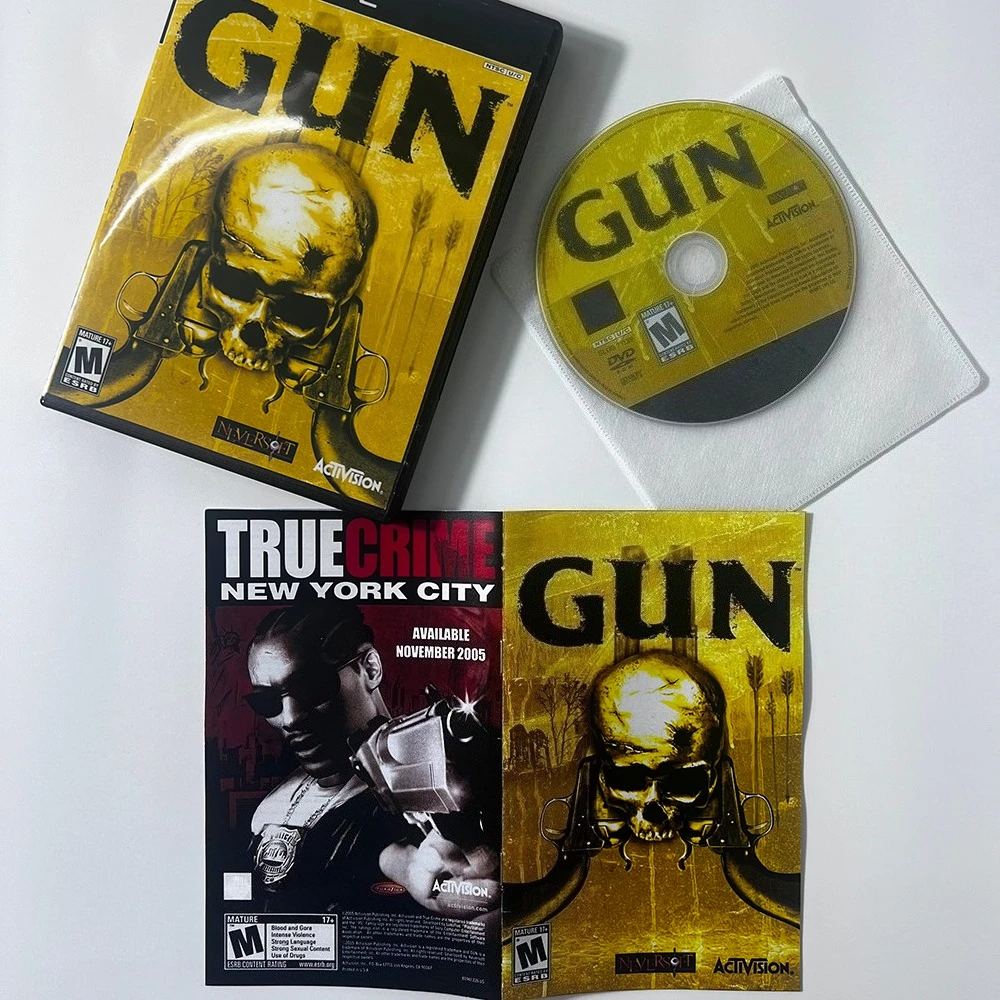 تخصيص الرقمية GUN NTSC U/C نسخة نسخة القرص الرجعية لعبة فيديو العمل لآلة PS المعدلة مع وظيفة القراءة المباشرة